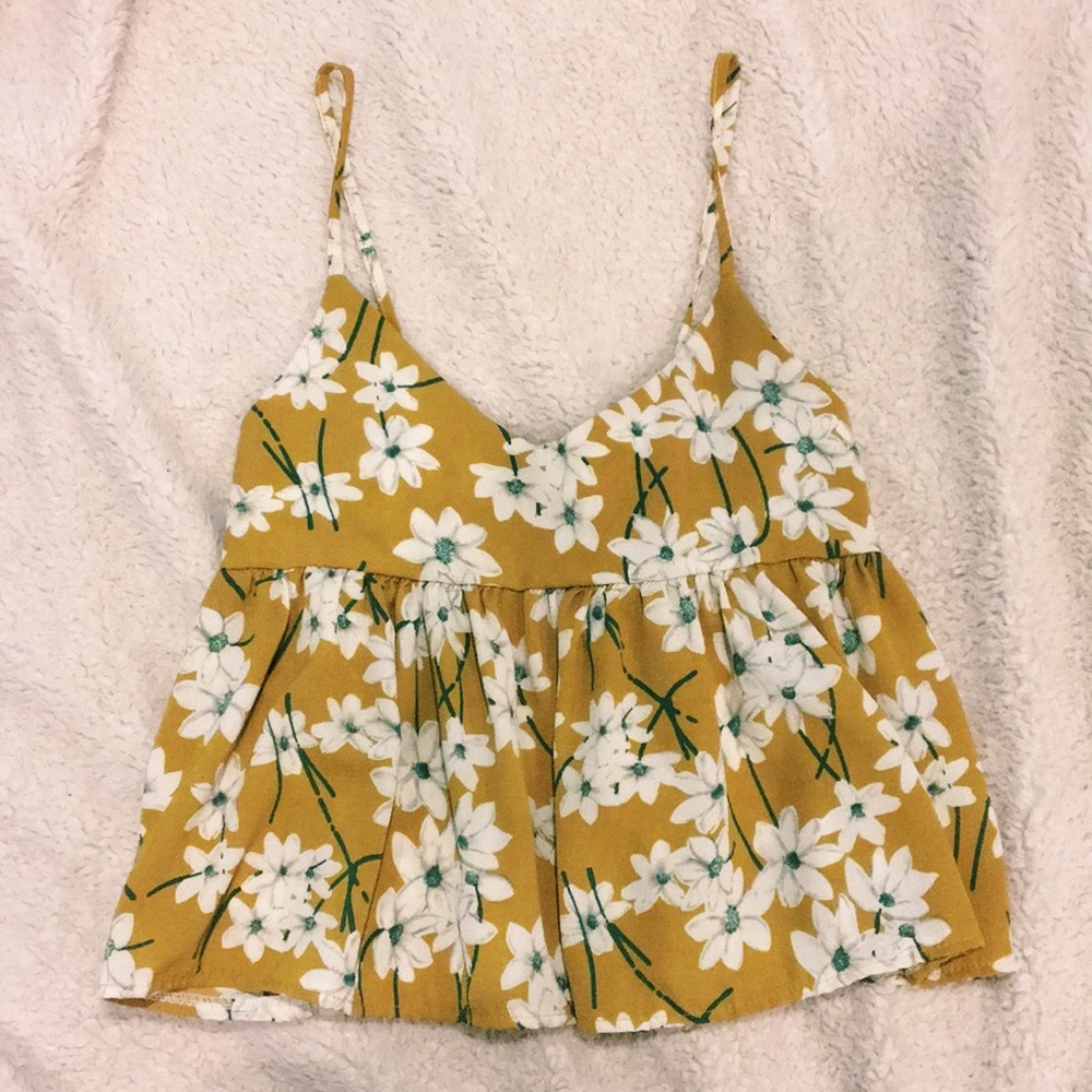 Floral Peplum Top